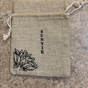 Beige “SUNYIK” Empty Bag. 4” x 5” Sack Material